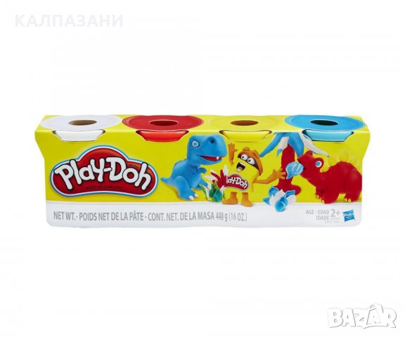 PLAY DOH B6508 Основни цветове пластелин за моделиране, снимка 1 - Пластелини, моделини и пясъци - 35977079