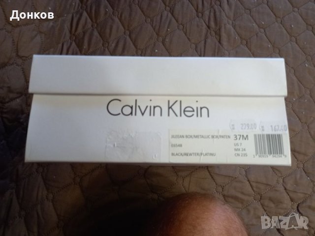 Продавам дамски чехли Calvin Klein, снимка 10 - Чехли - 41624776