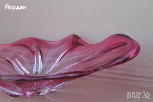 Кристална фруктиера, снимка 4 - Аксесоари за кухня - 51107997