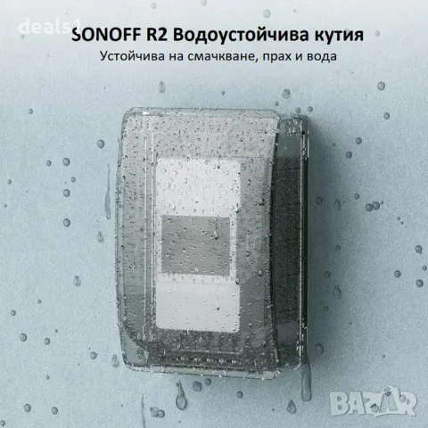 SONOFF R2 Водоустойчива кутия, снимка 4 - Други стоки за дома - 47866494
