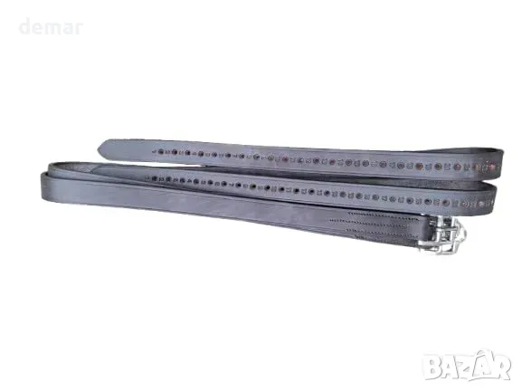 Cwell Freed52 Кожени колани за стремена (52 инча), кафяви