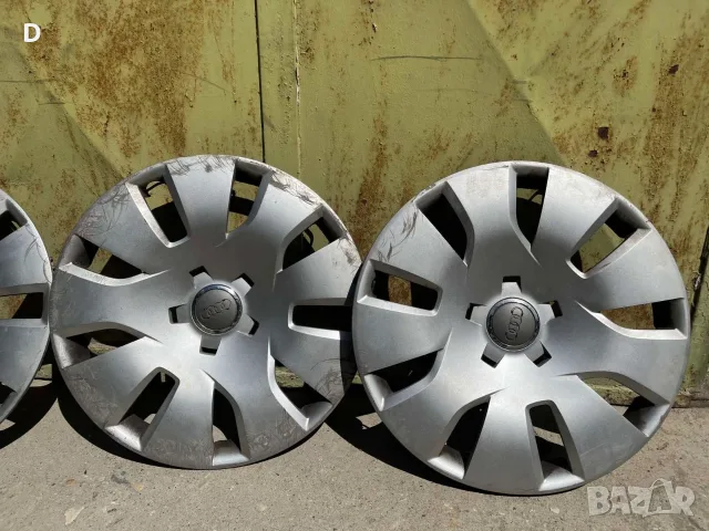 Оригинални тасове 16-ки AUDI / АУДИ, снимка 3 - Гуми и джанти - 56145697