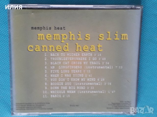 Memphis Slim, Canned Heat – 1993 - Memphis Heat(Blues), снимка 4 - CD дискове - 44296315