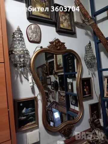 две нощни лампи Италия, снимка 3 - Настолни лампи - 48113337