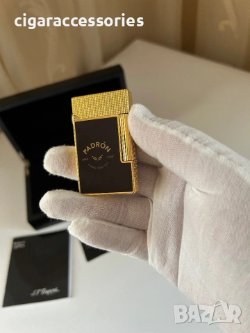 S.T. Dupont Ligne 2 Padron – запалка с два пламъка, пълен комплект