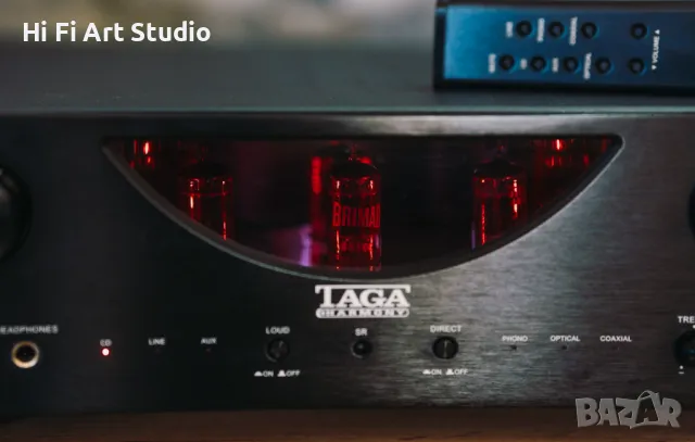 Хибриден усилвател Taga HarmonyHTA-1200 - DAC 24bit/192 kHz , снимка 2 - Ресийвъри, усилватели, смесителни пултове - 49590158