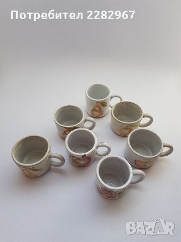 Нов!!! Сервиз за кафе "Натюрморт", снимка 2 - Сервизи - 35754626