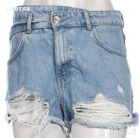РАЗПРОДАЖБА-Bershka,ZARA,CROPP,PULL&BEER-S/XS/М-L-Къси 5 броя+1бр.дълги