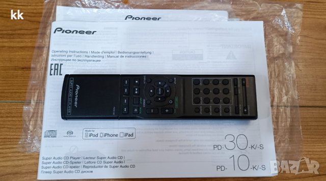 Pioneer PD-10  SACD плеър, снимка 5 - MP3 и MP4 плеъри - 40939369