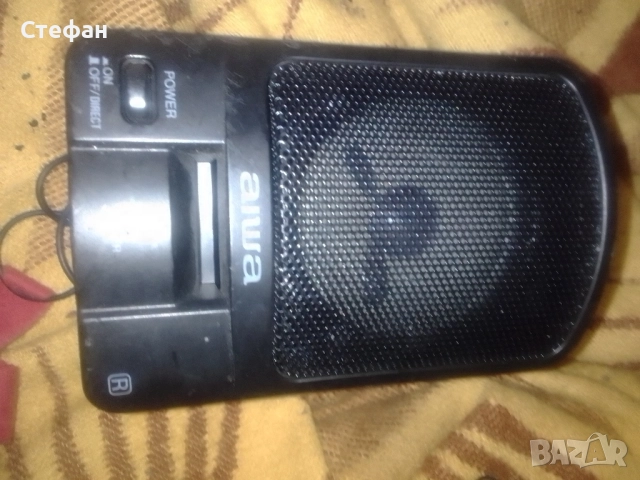 тонколона AIWA работи си на батерии 