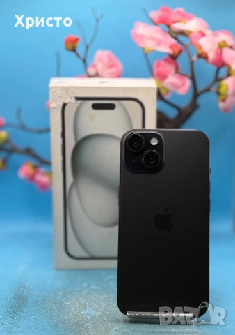 Apple iPhone 15, 128GB, 5G, Black , снимка 4 - Apple iPhone - 53752017