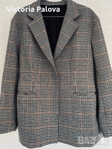 Скъпо модерно сако ARKET Швеция,  97% вълна, снимка 6 - Сака - 44465641