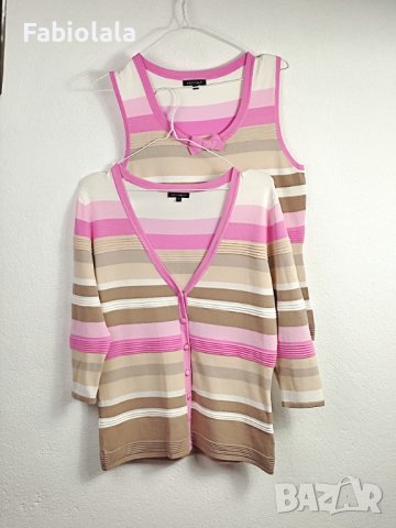 Léo Guy top + cardigan L