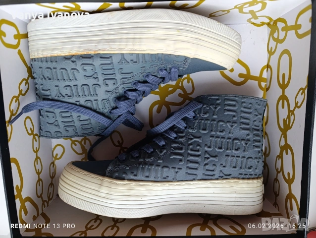 Juicy Couture black label кецове, снимка 2 - Кецове - 53384060