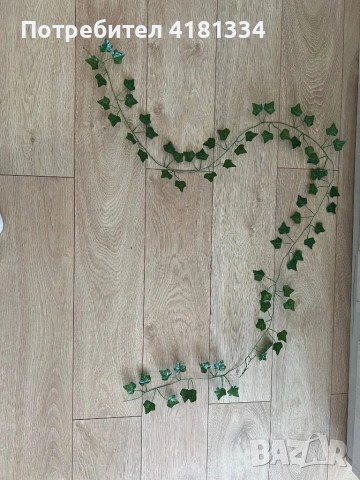 Декорация изкуствена зеленина, лампички, снимка 8 - Декорация за дома - 53822781