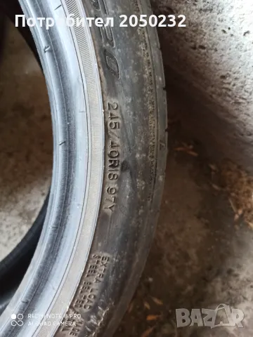 245/40r18 летни два броя различни марки, снимка 4 - Гуми и джанти - 50158509