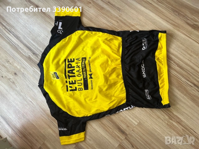 L’Etape Bulgaria by Tour de France тениска за колоездене L, снимка 4 - Спортна екипировка - 53667017