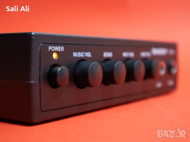 SilverCrest TM210 Karaoke System професионална караоке система миксер, снимка 7 - Караоке - 53063781