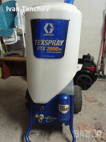 Graco Машина за шпакловка и мазилки TexSpray RTX 2000 Texture Sprayer, снимка 3 - Други инструменти - 44307750