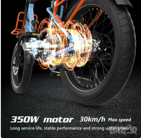 Електрически велосипед/колело HIDOES C6 350W 13AH, снимка 2 - Велосипеди - 51324511