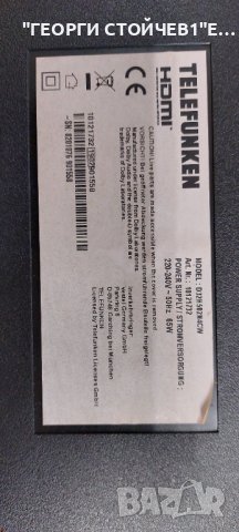 TELEFUNKEN  D32H502N4CW   17MB110S    17IPS62   VES315WNDB-2D-N21 