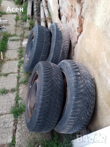 Пежо307 дизел, снимка 2 - Гуми и джанти - 49600486