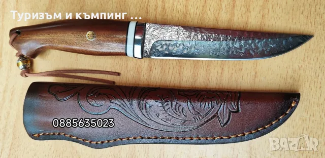 Ловни ножове / дамаска стомана , 2 модела /, снимка 15 - Ножове - 55905335