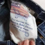 $219 Мъжки дънки Robins Jeans Mens 36 Blue Pants Studded Patches Grunge Street Wear 36x33 Vintage , снимка 13