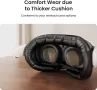 KIWI design V3 Face Cover Съвместим с Meta Quest 3 PU кожен лицев интерфейс, снимка 5