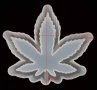 грамадно есенно  Maple Мейпъл канабис листо силиконов молд форма калъп пепелник гипс смола и др, снимка 11