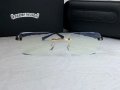 CHROME HEARTS 2023 мъжки слънчеви очила дамски унисекс правоъгълни диоптрични рамки, за компютър , снимка 9
