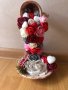 Водопад от цветя , подарък за всеки повод, снимка 1 - Декорация за дома - 32481333