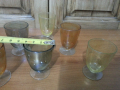 Стъклени чаши чашки цветно стъкло, снимка 4
