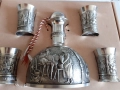 Комплект за ракия от калай Antik*Vintage  #86, снимка 2