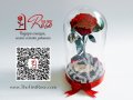 Вечна Роза (ЕСТЕСТВЕНА) в ГОЛЯМА стъкленица / Уникален подарък за рожден ден на жена, снимка 3