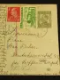 Стара пощенска картичка Царство България 1940с печати с свастика и марки за КОЛЕКЦИЯ 23644, снимка 2