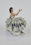 Порцеланова синя балерина - Sandizell, Dresden, снимка 4