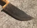 стар, голям български нож /сатър/, снимка 4