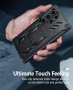 Калъф FNTCASE за Samsung Galaxy S24-Ultra, удароустойчив, с военна защита срещу падане, черен, снимка 7