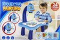 Детски проектор масичка за рисуване 2 в 1 синя, снимка 1 - Рисуване и оцветяване - 39725201