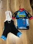 Детски екип за колоездене (джърси и клин) Loeffler, размер XXS (мъже), снимка 1