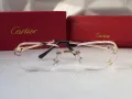 Cartier Mъжки Дамски слънчеви очила овални елипса 4 цвята, снимка 17