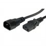 Захраннващ кабел за компютър  C14 to C13 extension, 0.5m SS301136