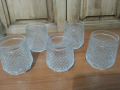 Ретро стъклени кристални  чаши чашки, снимка 4