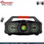 Караоке Тонколона THS-B422, 2 x 4 инча, Вход за микрофон, Батерия, Bluetooth, FM радио, USB, Micro S