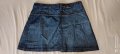 Л маркова къса дънкова пола Forecast Jeans, снимка 4