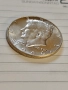 Сребърна монета 1/2 долар 1964 год" Кенеди", тегло 12.50 гр, проба 900/1000, снимка 5