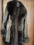 Палто еко кожа черно, снимка 2