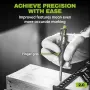 Нов Метален строителен молив Tracer Pencil 2.0 за дърво метал плочки с 12 графита и кобур, снимка 11
