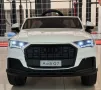 Акумулаторен джип Audi Q7 12V с меки гуми с Кожена седалка , снимка 10